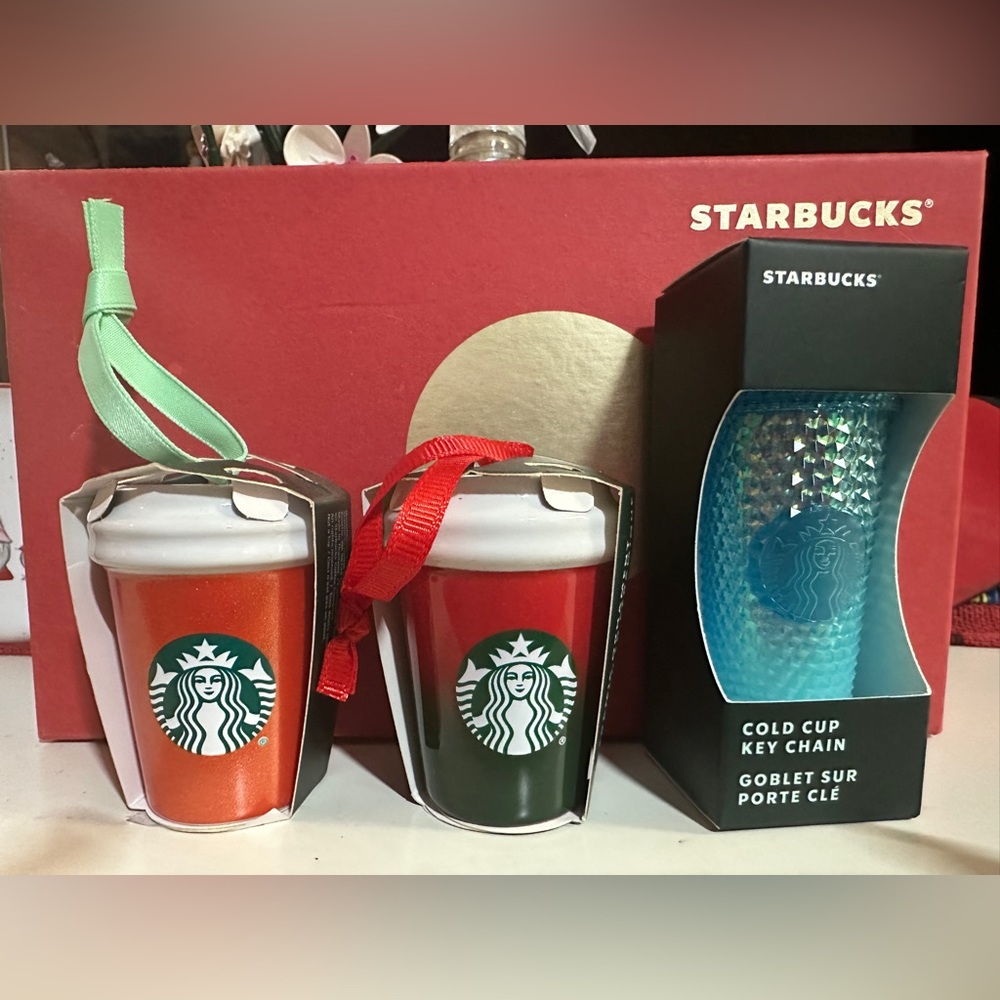 Starbucks ornaments